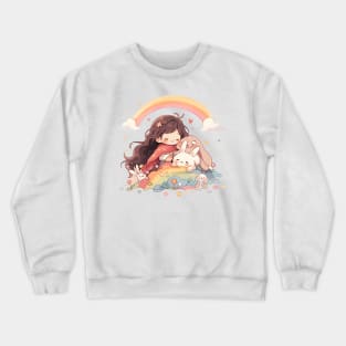 girl and boy Crewneck Sweatshirt